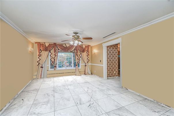 Empty room, Interior, Marble