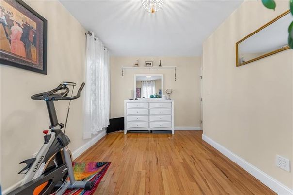 Fitness Equipment, Interior, Wood Texture Flooring