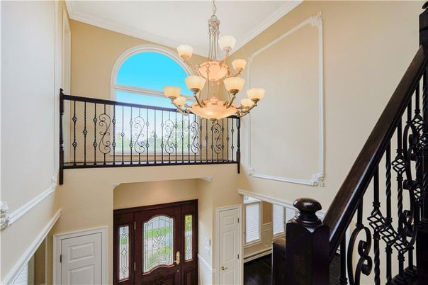Chandelier, Interior, Wood Texture Flooring