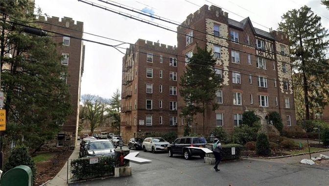Exterior, Facade, Brick Facade, Condo Building