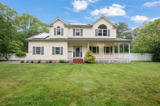 Backyard, Exterior, Facade, Solar Panels, Farmhouse