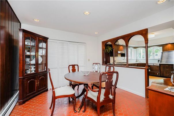 Dining room, Interior, Kitchen, Recessed Lighting