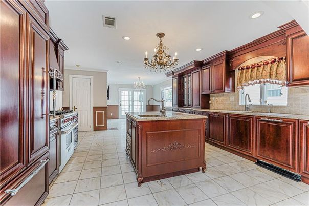 Chandelier, Interior, Kitchen, Recessed Lighting