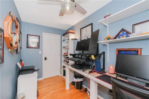 Home Office, Interior, Wood Texture Flooring