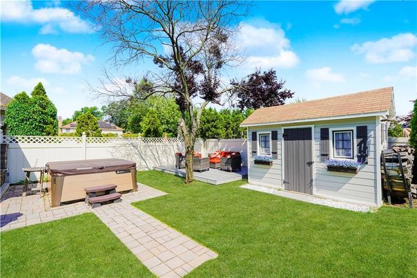 Backyard, Exterior, Hot Tub