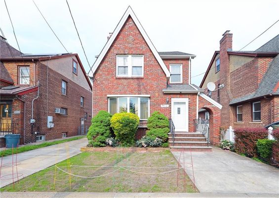 Exterior, Facade, Brick Facade, Tudor Revival