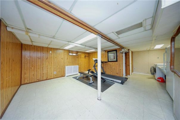 Fitness Equipment, Interior, Wooden Walls