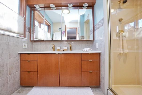 Bathroom, Glass Shower, Interior