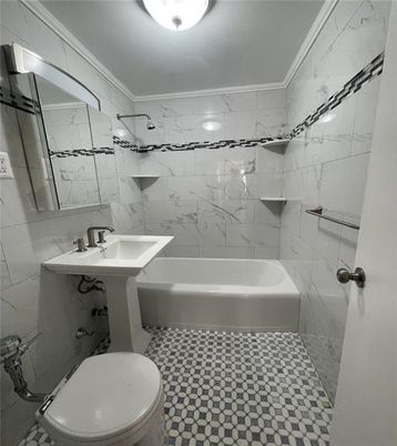 Bathroom, Interior, Marble Walls