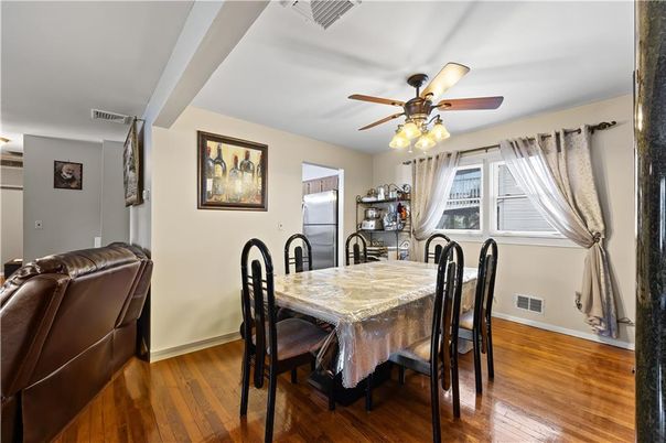 Dining room, Interior, Wood Texture Flooring