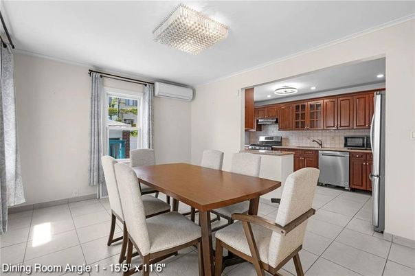 Dining room, Interior, Kitchen, Recessed Lighting, Stainless Steel Appliances