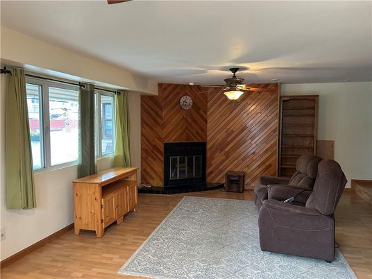 Fireplace, Interior, Wood Texture Flooring, Wooden Walls