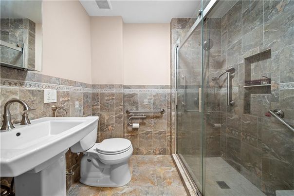 Bathroom, Glass Shower, Interior