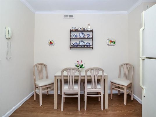 Dining room, Interior, Wood Texture Flooring