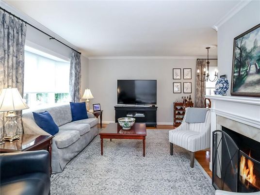 Fireplace, Interior, Living room, Pendant Lights