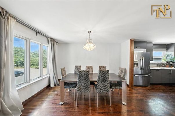 Chandelier, Dining room, Interior, Kitchen, Wood Texture Flooring