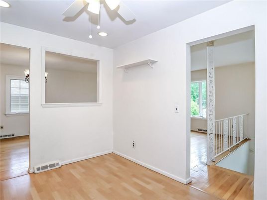 Empty room, Interior, Wood Texture Flooring