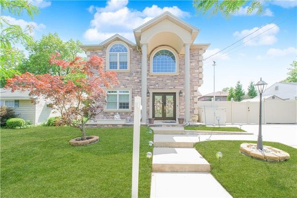 Backyard, Exterior, Facade, Brick Traditional