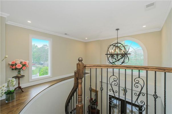 Chandelier, Interior, Recessed Lighting, Wood Texture Flooring
