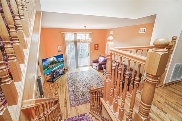 Chandelier, Interior, Wood Texture Flooring