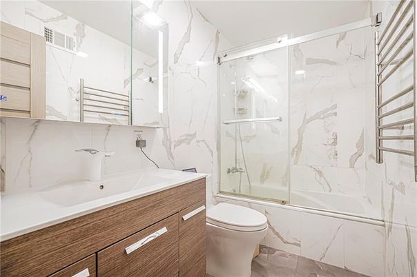 Bathroom, Glass Shower, Interior, Marble Walls