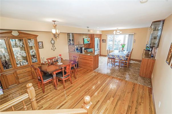 Chandelier, Dining room, Interior, Kitchen, Pendant Lights, Wood Texture Flooring