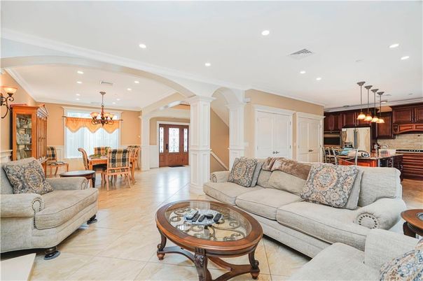 Chandelier, Dining room, Interior, Kitchen, Living room, Pendant Lights, Recessed Lighting