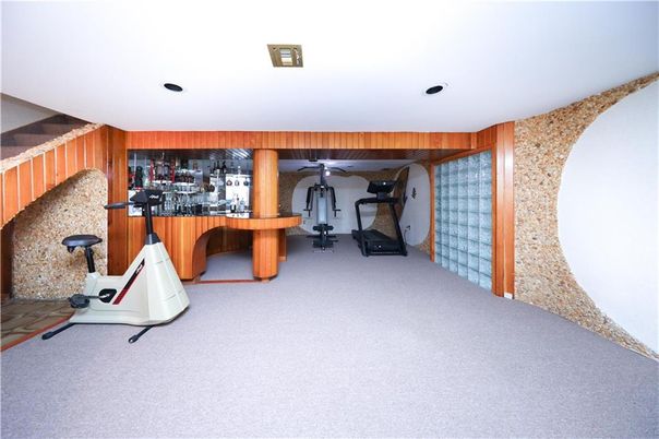 Interior, Recessed Lighting, Wooden Walls