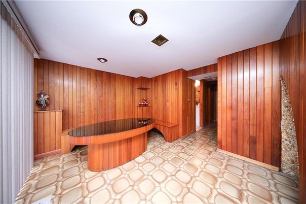 Interior, Recessed Lighting, Wooden Walls