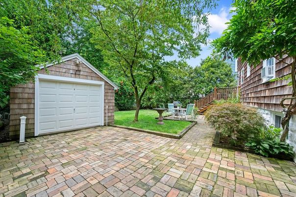Backyard, Detached Garage, Exterior