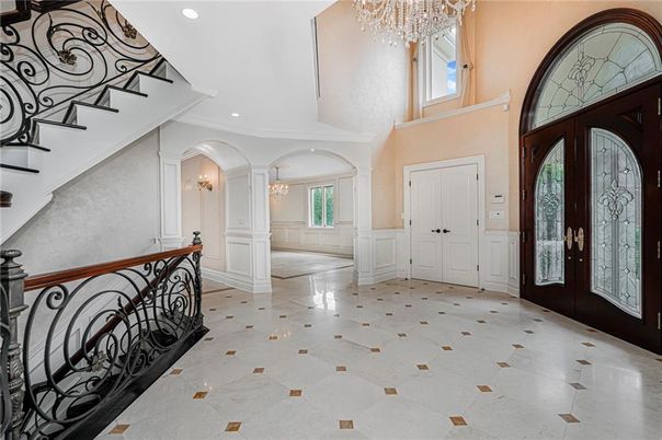 Chandelier, Interior, Recessed Lighting