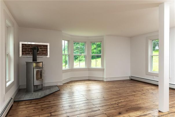Empty room, Interior, Wood Texture Flooring