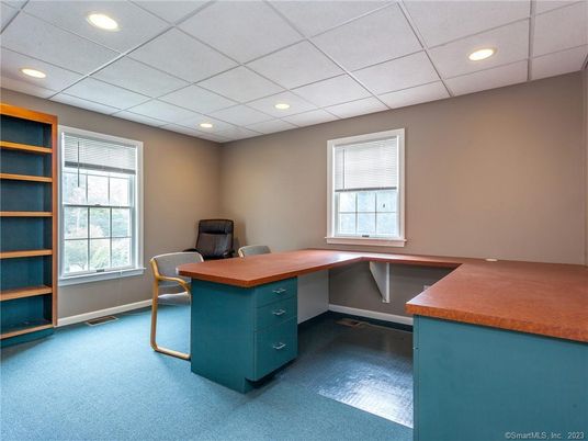 Home Office, Interior, Recessed Lighting