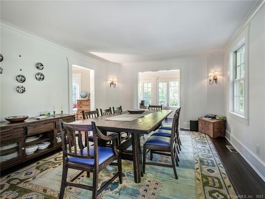 Dining room, Interior, Wood Texture Flooring