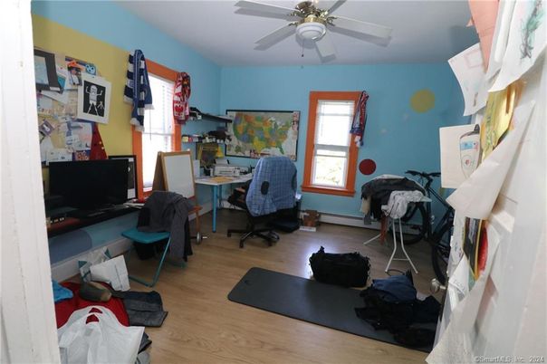 Home Office, Interior, Wood Texture Flooring