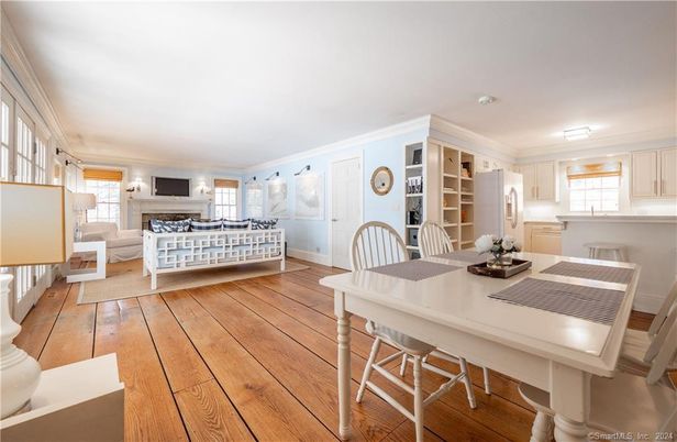 Dining room, Interior, Kitchen, Living room, Wood Texture Flooring