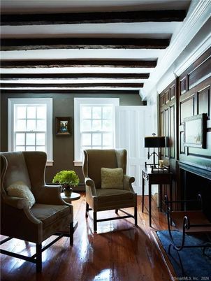 Interior, Wooden Beams, Wood Texture Flooring