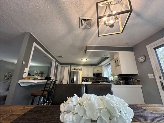 Interior, Kitchen, Pendant Lights, Stainless Steel Appliances