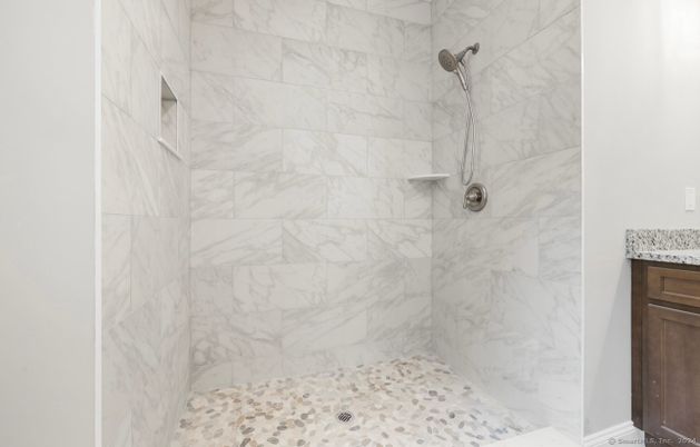 Bathroom, Interior, Marble Walls