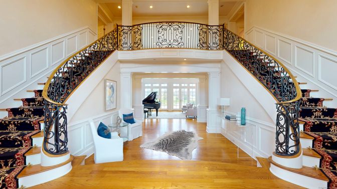 Interior, Piano, Recessed Lighting, Wood Texture Flooring