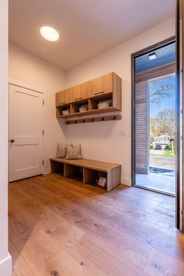 Interior, Recessed Lighting, Wood Texture Flooring