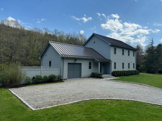 Attached, Backyard, Exterior, Facade, Farmhouse