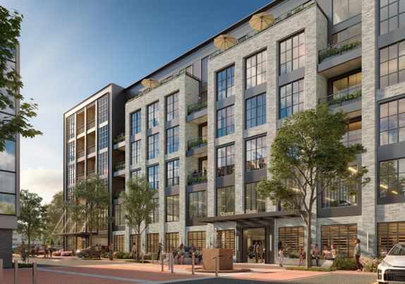 Exterior, Facade, Condo Building