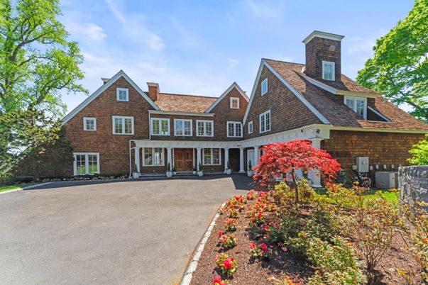 Exterior, Facade, Brick Facade, Tudor Revival