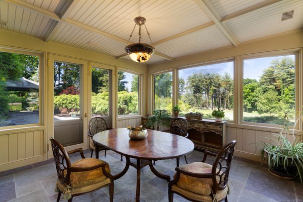 Dining room, Interior, Sun Room