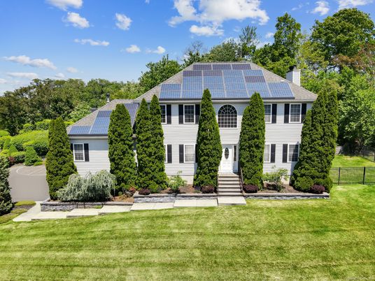 Exterior, Facade, Solar Panels, French Provincial