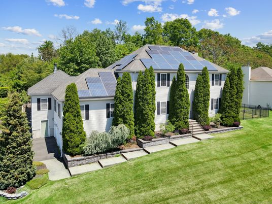 Backyard, Exterior, Facade, Solar Panels, French Provincial