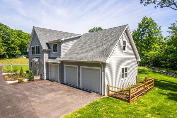 Attached, Exterior, Facade, Farmhouse