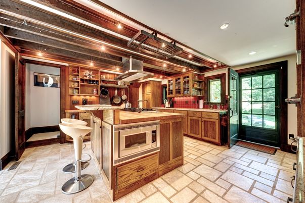 Interior, Kitchen, Recessed Lighting