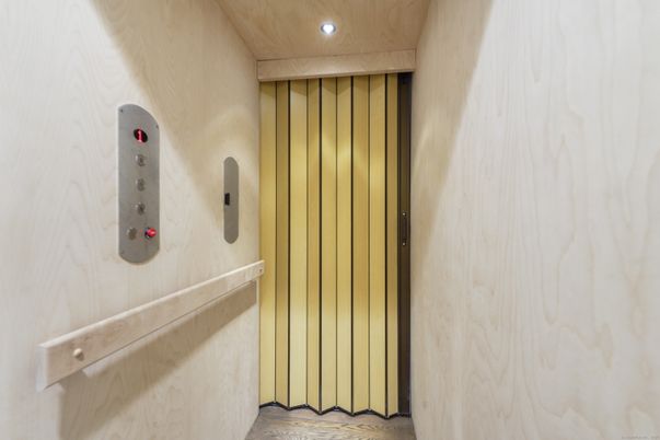 Elevator, Interior, Recessed Lighting